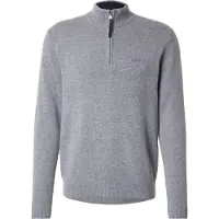 Superdry para homem. M6110688A Pulôver de lã cinzento (XXL), Casual, Cinza