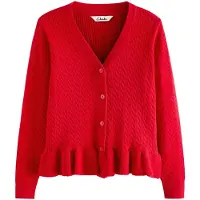 Clarks Casaco de malha vermelho
