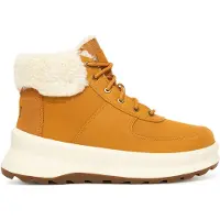 Helly Hansen para mulher. 12069 Botas de pele Marcellina castanho (37), Couro, Bege, Plano, Cordão, Casual, Ao ar livre