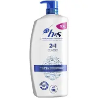 Head & shoulders Classic 2 in 1 Antiforfora 1000 ml — Shampoo e Balsamo