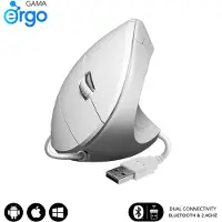 Subblim Mouse Ergonômico Glide Vertical Ergo