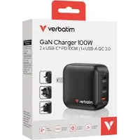 Verbatim Carregador De Parede Usb-a E Usb-c 32230