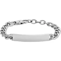 Fossil Bracciale Acciaio Massiccio Uomo Jf04164040 — Bracciale