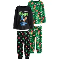 Next Pijama azul / verde / vermelho / preto