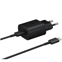 Samsung Carregador De Parede Usb-a E Usb-c Ep-ta800ebe + Ep-da905bbe 25w Travel