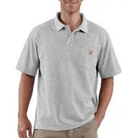 Carhartt Polo De Manga Curta Pocket Loose Fit