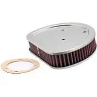 K&N Filtro De Ar High-flow Harley Davidson Flhr 1450 00-03