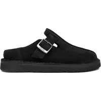 Clarks Shoes Chinelos Solsbury Mule. mulheres - Preto - 40