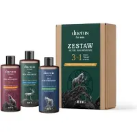 Duetus Set doccia per uomo 3 x 300 ml