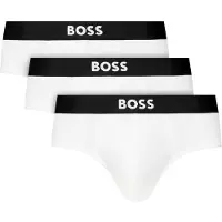 BOSS para homem. 50546561 Set 3 Slips Logo na cintura branco (M), Homewear, Algodão