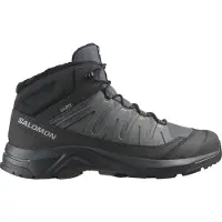 Salomon - Sapatos caminhada quentes - X-Adventure Coldrush WP Asphalt/Black para Homem - Tamanho 41 1/3 - Cinzento