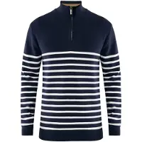 Mexx Pullover navy / branco natural