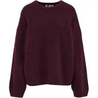 We fashion Pullover roxo escuro
