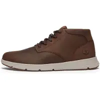 Timberland para homem. TB0A6C7TW011 Ténis Parker Street castanho (40), Couro, Marrom, Plano, Cordão, Casual
