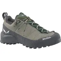 Salewa - Calçado caminhada mulher - Wildfire Leather 2 GTX W Shadow/Black para Mulher - Tamanho 6,5 UK - Verde