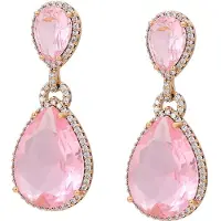Gaya Brincos ouro / cor-de-rosa