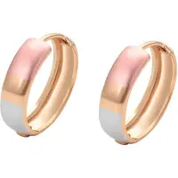 NAEMI Brincos ouro / ouro rosa / cinzento claro