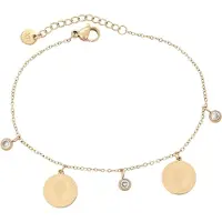 Faina Pulseira ouro / transparente