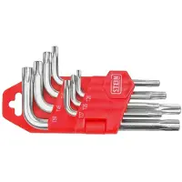 Stein Conjunto De Chaves Torx Without Hole Short 9 Pieces