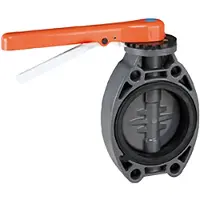 Cepex 32618 Válvulas Borboleta De Pvc-u Ø160 Série Std Anéis De Vedação Epdm Eixo Zincado Aço
