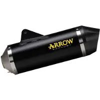 Arrow Silenciador Não Homologado Race-tech Aluminium Dark With Carbon End Cap Ktm 690 Smc R/690 Enduro R ´19-21