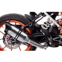 Leovince Silenciador Slip-on Não Homologado Lvpro Ktm Duke 390 14183e