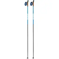 Salomon - Bastões ski nórdico - S/Max Carbon Click para Unissexo - Tamanho 140 cm - Preto