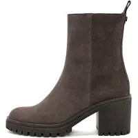 Derimod Botas pelo tornozelo 's Heeled Ankle Boots ' Women's Heeled Ankle Boots ' castanho