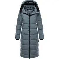 MARIKOO Sobretudo de inverno 'Lanitaa XVI' azul pombo