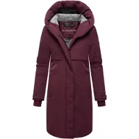 NAVAHOO Sobretudo de inverno 'Domingaa 14' bordeaux