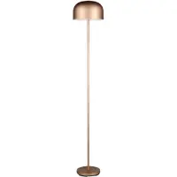 TRIO Candeeiro de pé LED Jeff, café, regulável, altura 147 cm