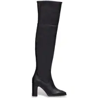 Wonders para mulher. M-5146_5098_5792 Botas De Couro Isabella Preto (38), 5 a 8cm, Nenhum