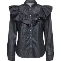 ONLY Blusa 'ONLINDIGO' preto denim