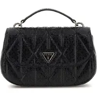 GUESS Mala de ombro 'Sac Bandoulière Betula Satchel Black' preto