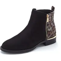 LASCANA Botim castanho / cinzento / preto