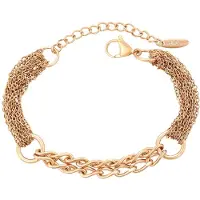 NAEMI Pulseira ouro rosa
