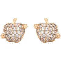 NAEMI Brincos ouro / transparente