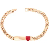 NAEMI Pulseira ouro / vermelho