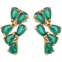 NAEMI Brincos verde