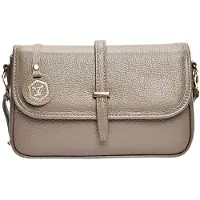 Sarya Couture OU Borsa a Tracolla in Pelle 1938 Fango — Borsa a tracolla