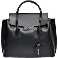 Sarya Couture OU Donna 479 Nero — Borsa a Mano in Pelle