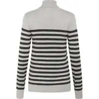 Kaffe Pullover 'KALizza' cinzento / preto
