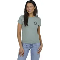 Salty Crew Camiseta De Manga Curta Fishin Yang Modern