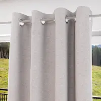 Soleil D Ocre Cortinados ECLIPSE - Branco - 135x250 cm