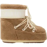 Moon Boot unisex. 80D1409700 Botins Icon Low Castanhos (39/41), Marrom, Plano, Cordão, Casual