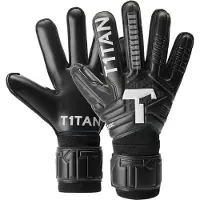 T1tan Luvas De Guarda-redes Com Proteção Para Os Dedos Classic 1.0 Black-out