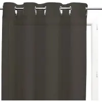 Soleil D Ocre Cortinas PANAMA - Castanho - 140x240 cm