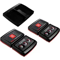 Lenz - Palmilhas + baterias - Heat Pack 2.0 (Usb-C) Rouge para Unissexo - Preto