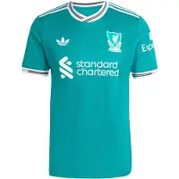 Adidas Camisola de futebol 'Liverpool FC 25/26 Authentic' turquesa / branco