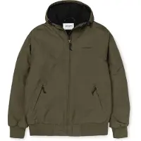 Carhartt WIP - Casacos - Hooded Sail Jacket Cypress Black para Homem - Nylon - Tamanho M - Caqui